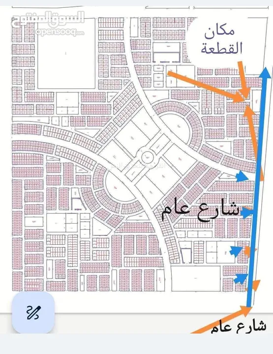 قطعة أرض 200 متر طابو صرف حي المهندسين في كربلاء المقدسة