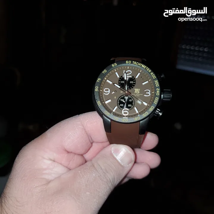 ساعه T5  الفاخره كستك ربر