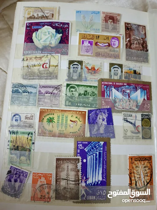 طوابع بريدية
