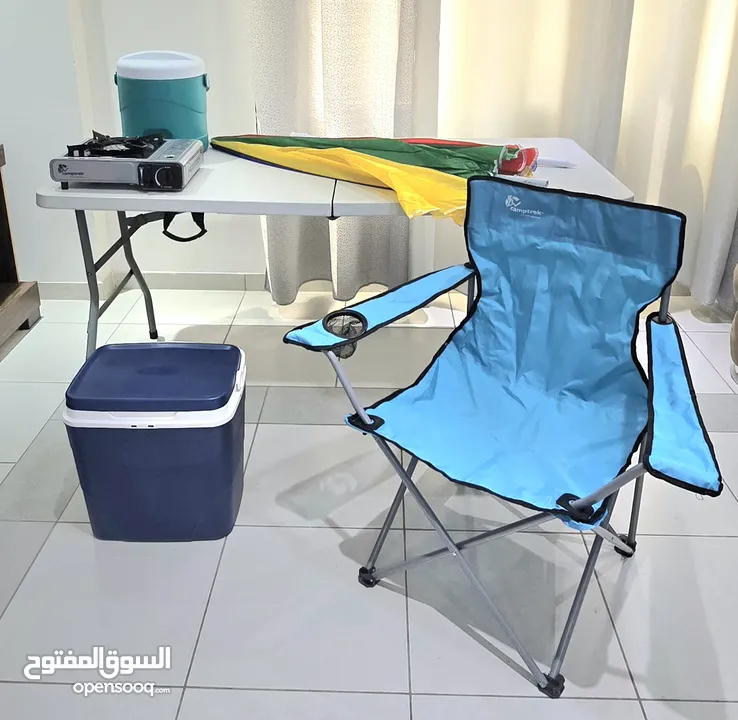 FOLDABLE compact camping equipment