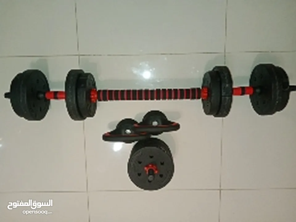 أثقال 20kg شبه جديد