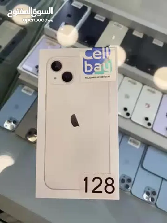 iPhone 13-128 new وارد شرق اوسط كفاله سنتين من الوكيل الرسمي cellbay