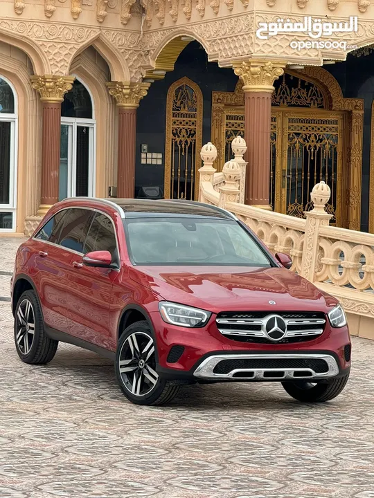 مرسيدس GLC300 موديل 2021 ممشى بسيط جدا