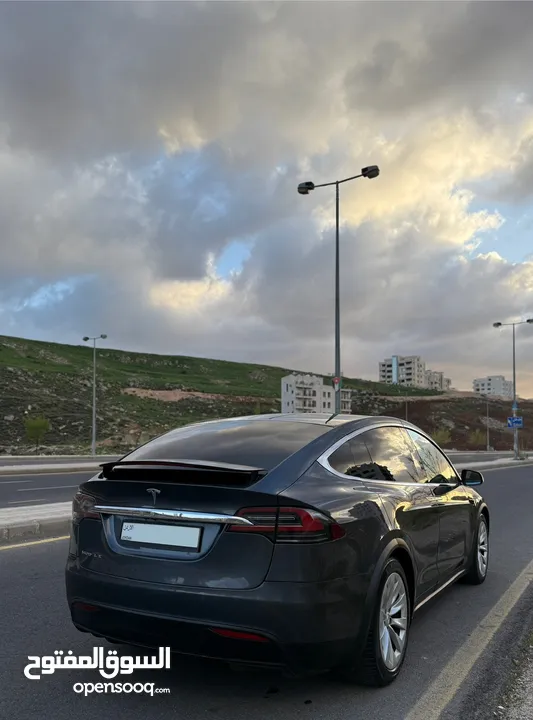 TESLA MODEL X 75D 2018  (تيسلا اكس كرت داخل الوكالة)