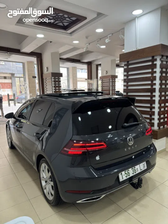 جولف 2019 محرك 1500 بنزين فتحة سقف بانوراما ساعات ديجيتال هوك خلفي ليد وزينون شركة فحص نخب