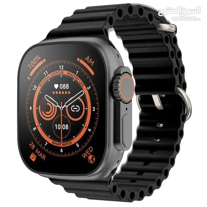 • بتدور على ساعة سمارت إمكانياتها جبارة وسعرها على قد الإيد؟! يبقى X8+ ultra smart watch هي الخيار ا