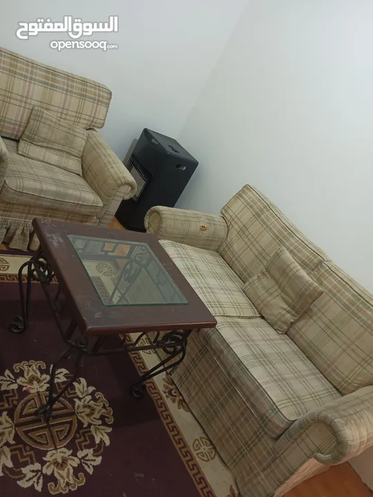 استديو غرفة وصالون في ضاحية الرشيد للايجار 170دينار شامل ماء وكهرباء وحارس