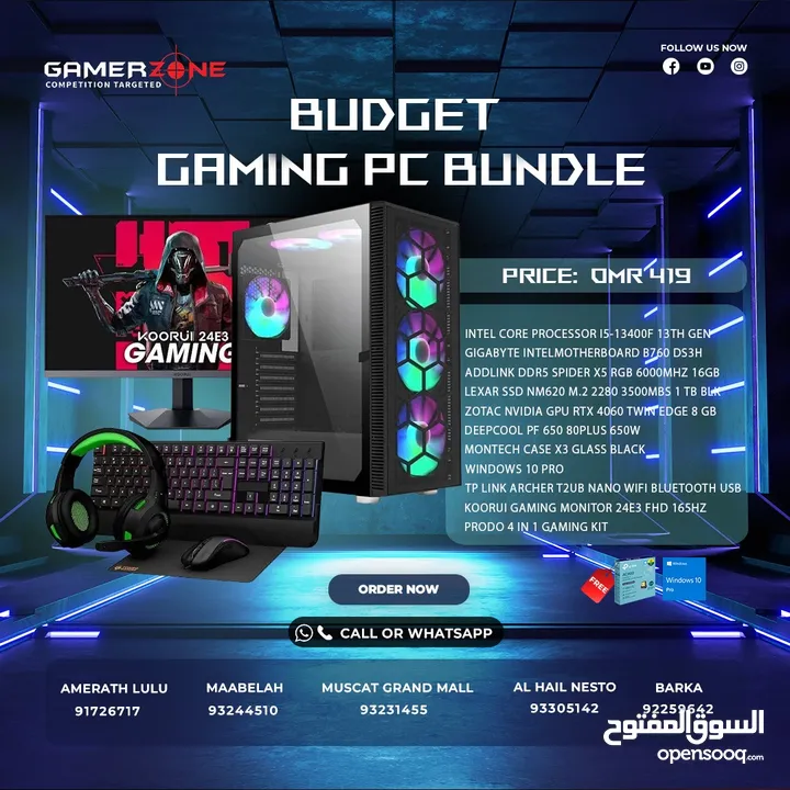 Gaming PC I5 13th