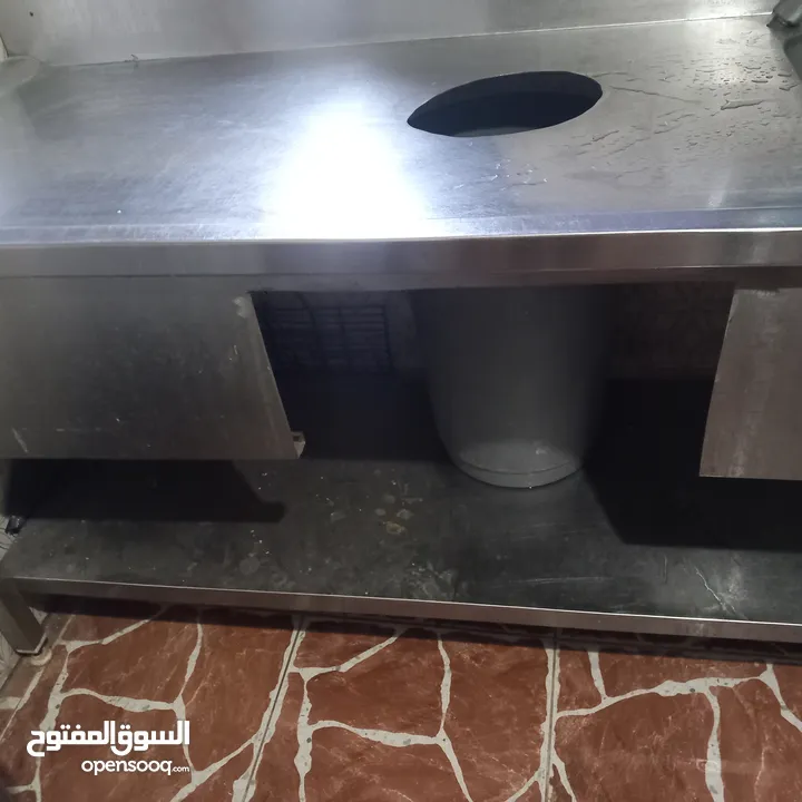 مجلى ستيلس ثقيل طبي  طاولة ستيلس