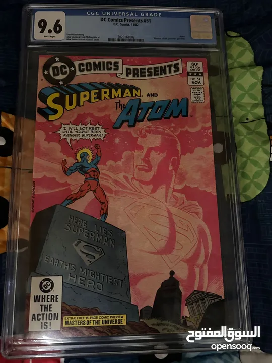 Superman and the Atom #51 1982 comic book