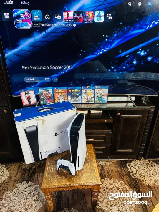 Playstation 5 Fat Blueray  بلاستيشن 5