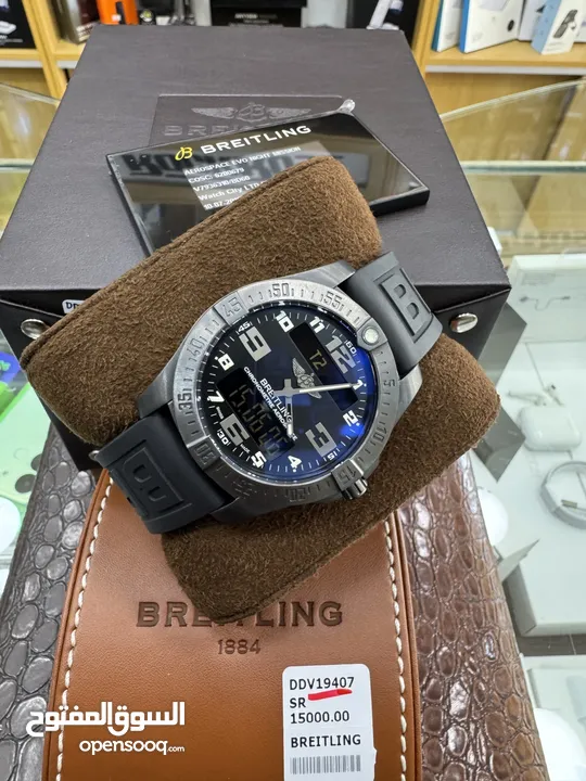 Breitling evo night mission brand new مميزه جدآ