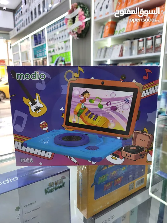 تابلت Modio  جديد 7 انش 128g 4ram مكفول سنة متوفر توصيل