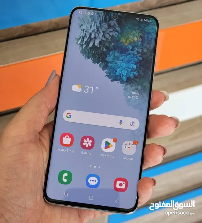 مستعمل اخو الجديد Samsung S20 رام 16 جيجا 128 بدون كرتونه عربي هدية شاحن الاصلي متوفر توصيل