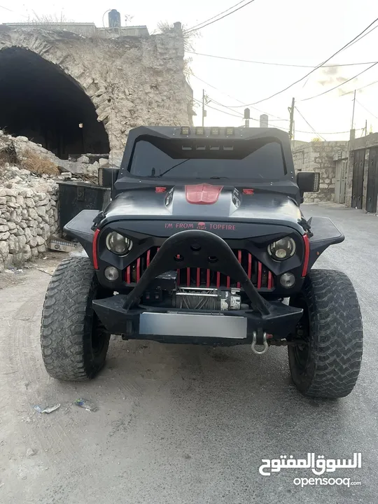 جيب رنجلر 2015 رخصة مش منمر كشف كامل بالكرتونة ماشي 33000 ماطور 3600 بنزين جير عادي الجيب صلاة النبي