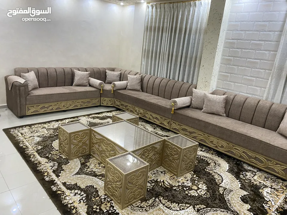 أقوا العررروض على جلسات الخليجية 14 مقعد مع طقم طربيزاط ومراكي كامل حفر تاج واجها