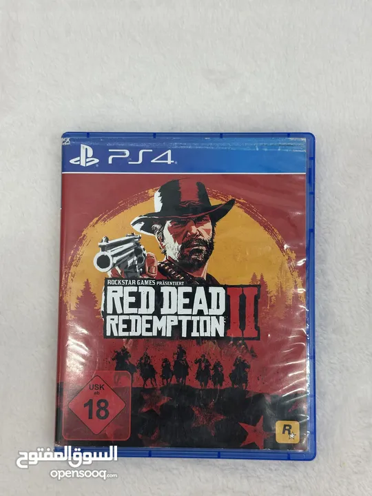 بلايستيشن 4 "1تيرا" مع أربع ألعاب