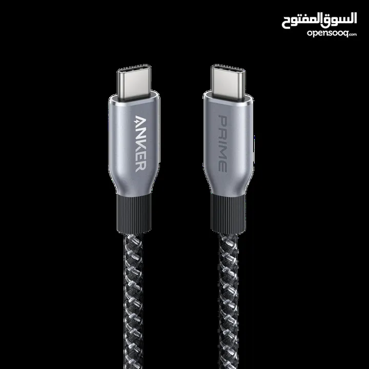 Anker Prime USB-C to USB-C Cable (240W, Upcycled-Braided) Style: 3 ft -NEW -MEAGByte