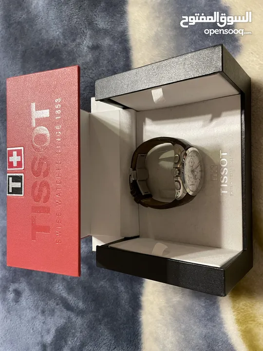 ساعة تيسو TISSOT بحالة ممتازة