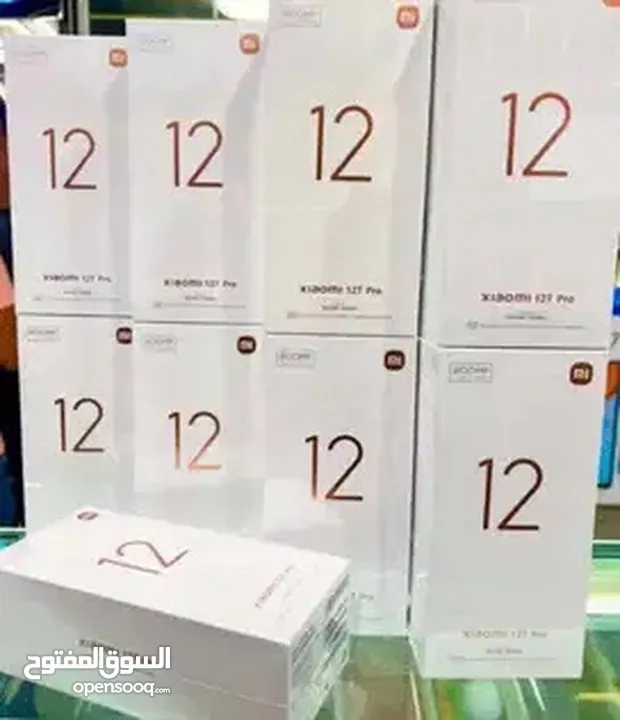 شاومي Xiaomi 12T جديد كفالة الوكيل 256GB 8RAM