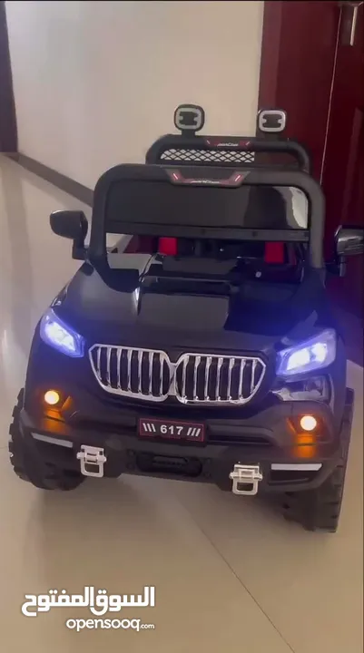 الآن لدى جزيرة الألعاب سيارة كهربائية للاطفال من نوع BMW بسعر مميز جداً