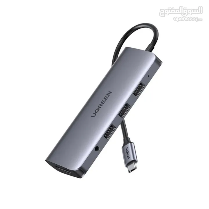 UGREEN CM179 USB-C 10-IN-1 Multifunctional Adapter وصلة متعددة المداخل اتش دي ماكرو يو اس بي