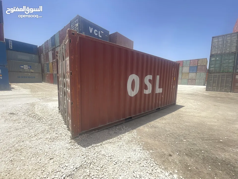 حاويات(‏container)20 +40 قدم للبيع مجمرك  وغير مجمرك و عالي وستاندر وحاويات مبردة ******************