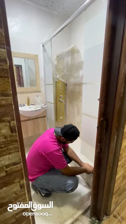 شاور بوكس زجاج سيكوريت جاهز + تفصيل+ صيانة