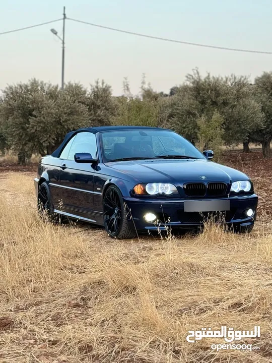 Bmw e46 convertable 2002 قابل للتفاوض كشف