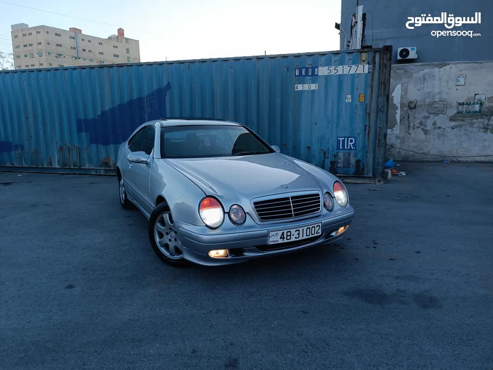 مرسيدس  CLK كمبريسر موديل 2000 بسعر مغري