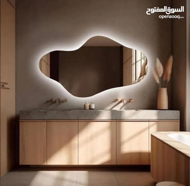12 دينار مرايا مغاسل مضيئه  عرض حتى نفاذ الكمية  موقعنا عمان القويسمة