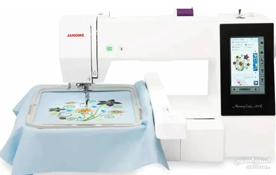مكينة التتطريز Janome Memory Craft 500E Embroidery Machine