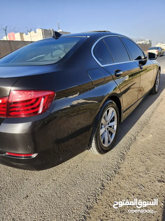 BMW 520 موديل2014 فحص كامل فل كامل   ممشى قليل بحالة الوكالة