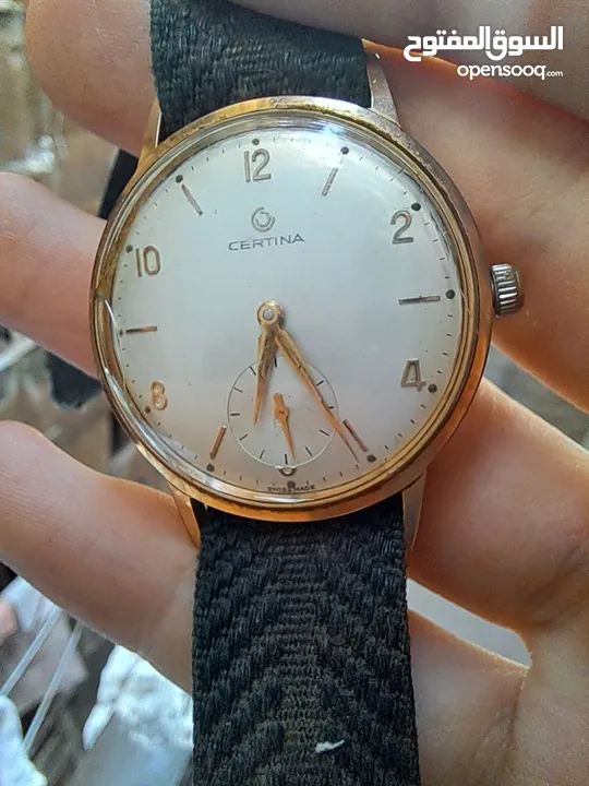 ساعة اثرية ماركة سيرتينا  Certina antique watch