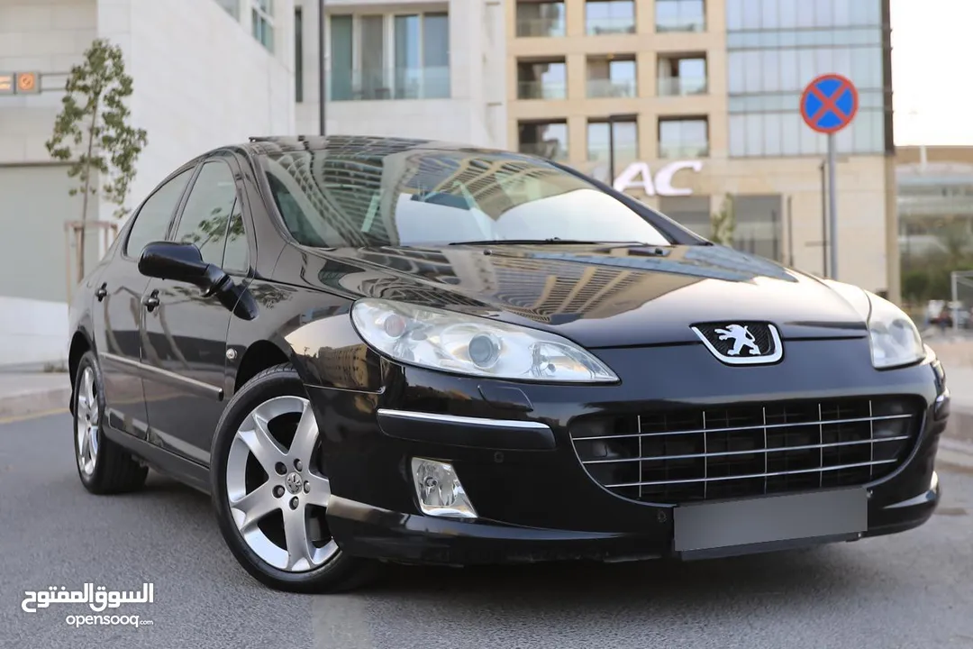 بيجو 407 موديل 2009 فل اوبشن اعلى مواصفات  3000 CC فحص كامل  7 جيد بدون ملاحظات قاطعه مسافه 112 الف