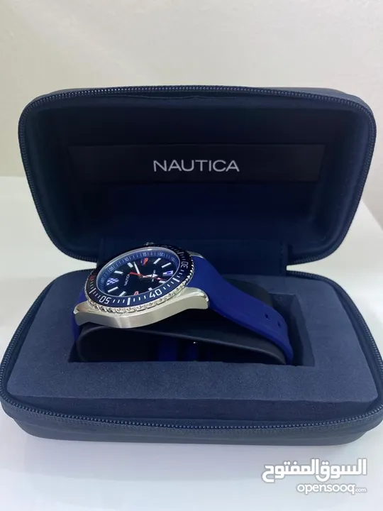 ساعه NAUTICA استخدام مره واحده فقط