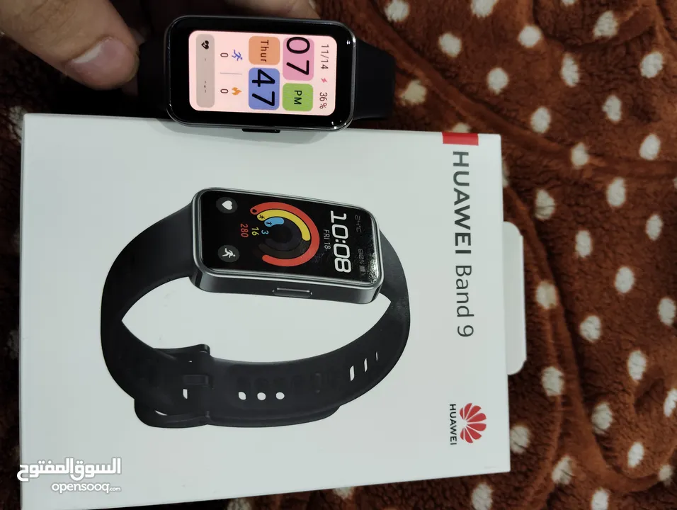 للبيع ساعة HUAWEI Band 9 السعر 9 دنانير