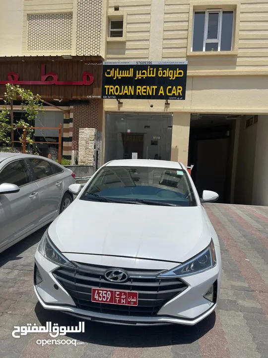 هيونداي النترا 2021 للايجار - Rent a Car