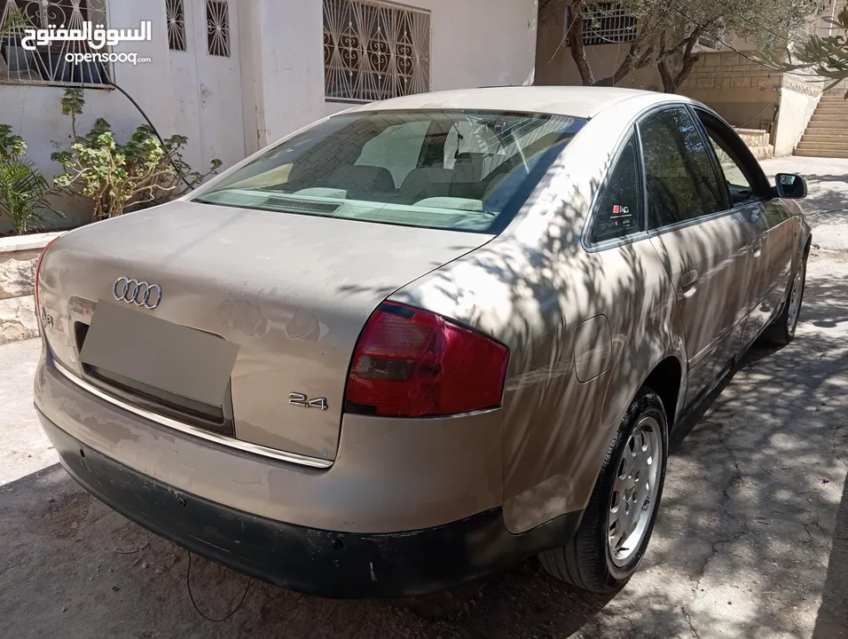 أودي a6 2400 موديل 2002  للبيع السعر على 25000على نقدي الله يبارك لصاحب نصيب