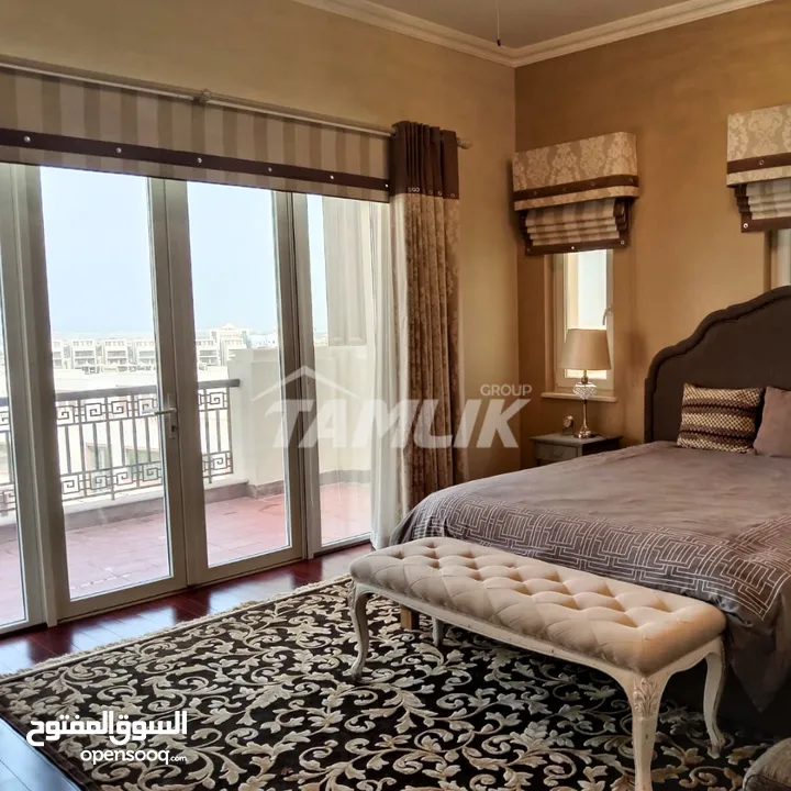 Furnished Apartment for Rent in Muscat Hills  REF 119GB