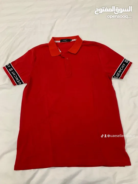 Givenchy red t shirt