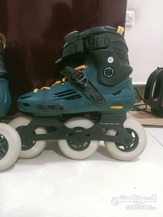 MF 900 inline skating with bag,  110 mm wheels and kit