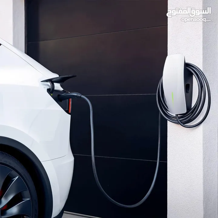 شاحن تسلا الجداري 48 امبير جديد بالكرتونه  Tesla Wall Connector