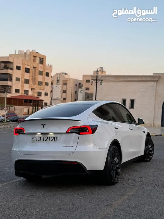 TESLA MODEL Y Performance 2021 تيسلا بيرفورمانس دول موتور فحص كامل بسعر مغرري