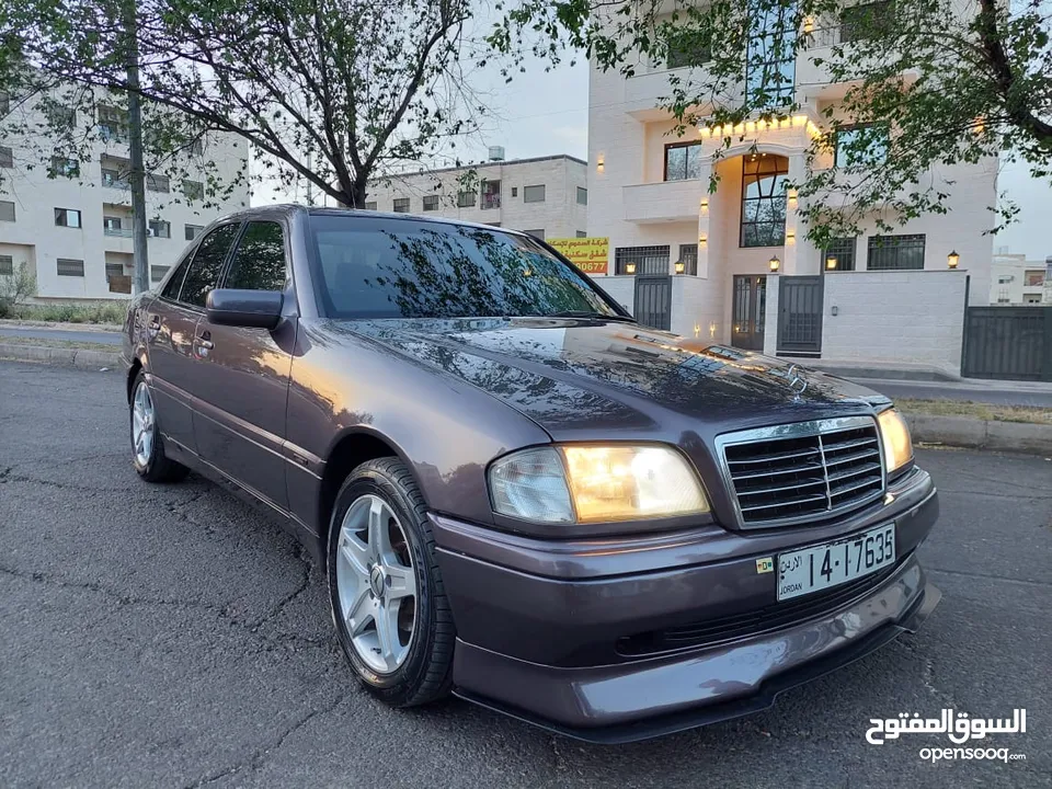 مرسيدس بنز C200موديل 1996 محدثه 2000