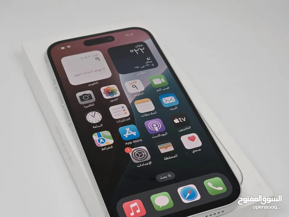 IPhone 16 256G 100% Battery + click iOS keyboard