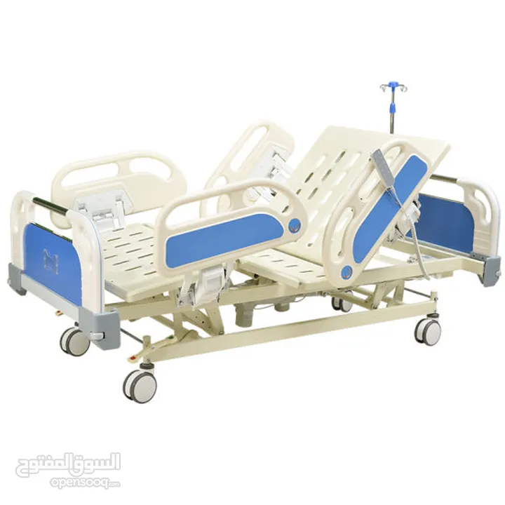 سرير طبي 5 حركات " ICU " نخب اول "جديد" بالكرتونة كفالة سنتين