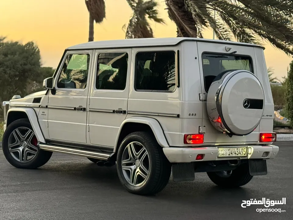 مرسيدس جي كلاس G 63 AMG موديل 2013 صبغ وكاله شرط الفحص