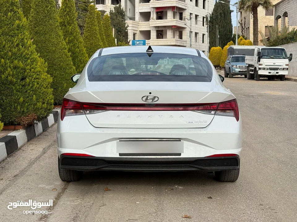 هيونداي النترا  blue hybrid 2021 جمرك جديد