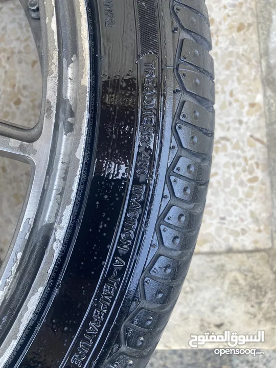 طقم جنط  فيزو مع كوشوك وكاله  للبيع